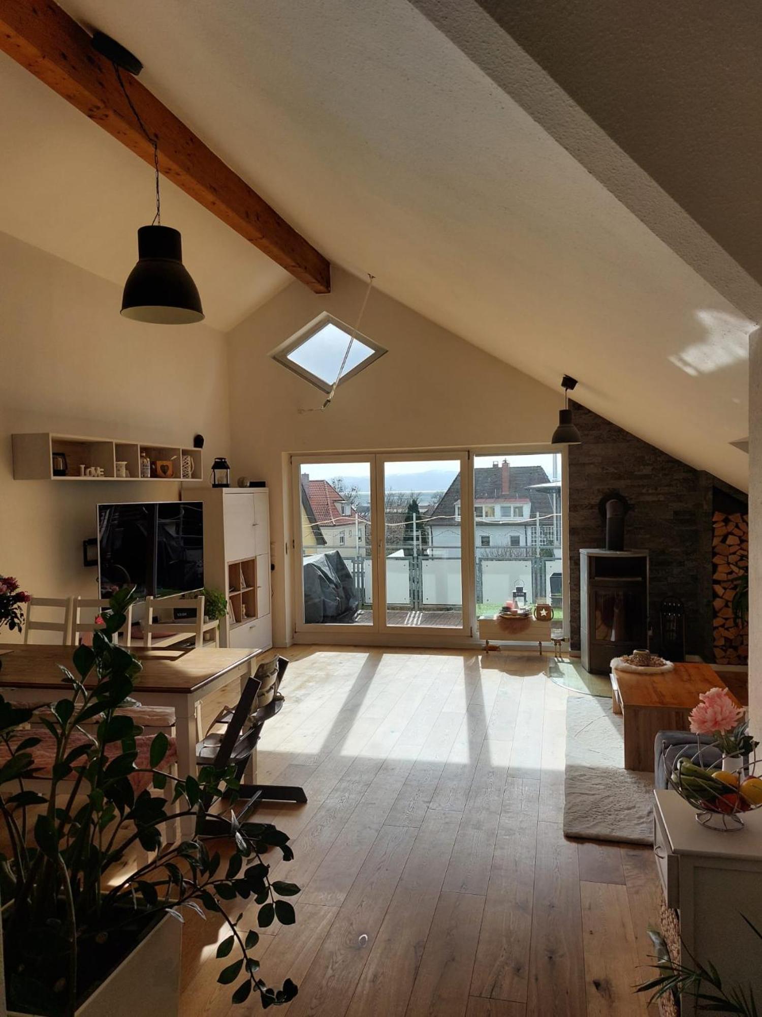 Traumhafte Ferienwohnung Mit See Und Bergsicht ฟรีดริชส์ฮาเฟน ภายนอก รูปภาพ